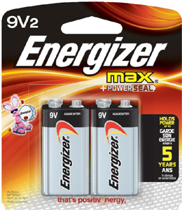 Energizer MAX® 9V Batteries