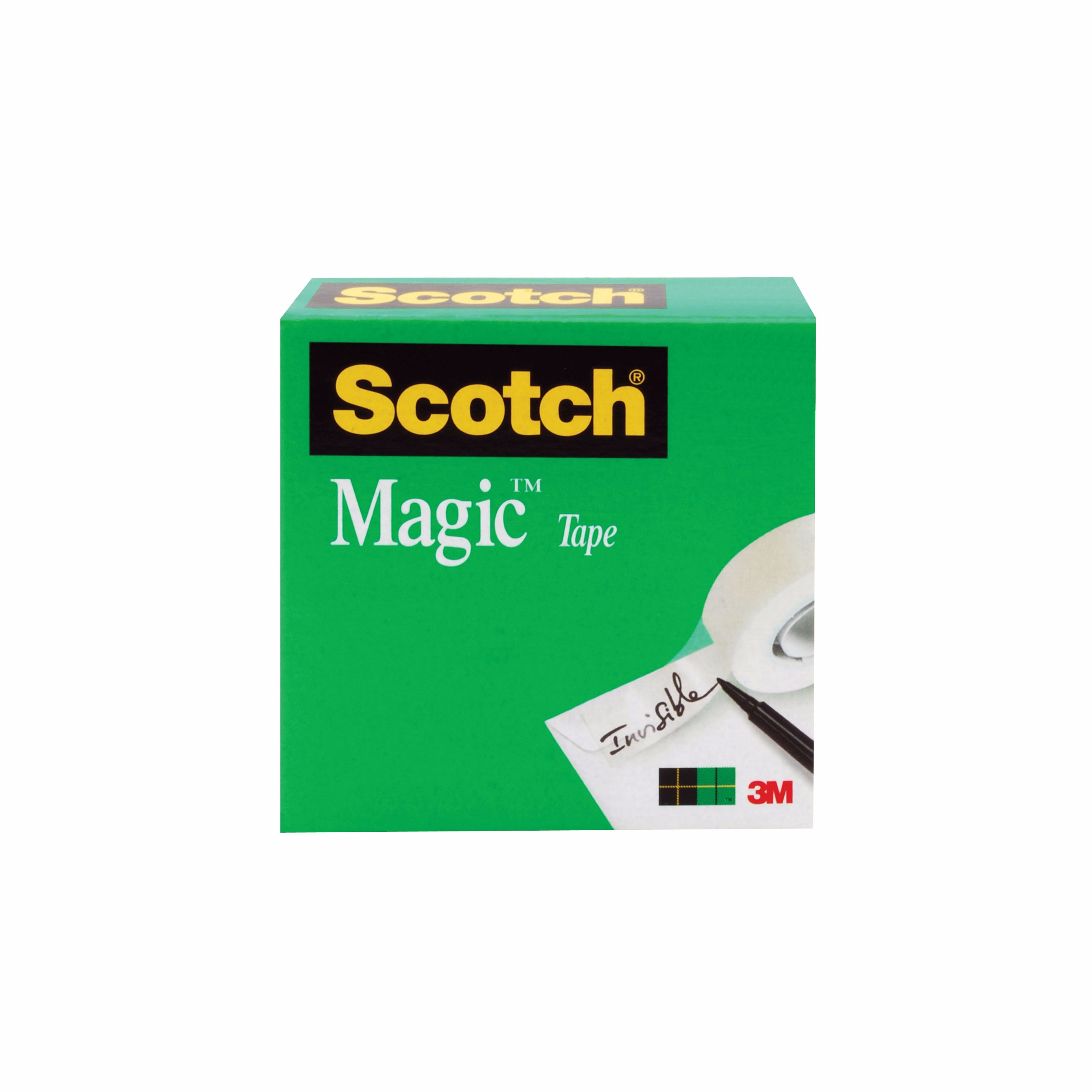Scotch Tape, Double Sided, Permanent, 1/2 in x 400 in [11.1 yd] each - 2 rolls