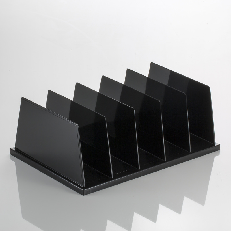 Features 5 individual compartments to handle heavy filing and organizations