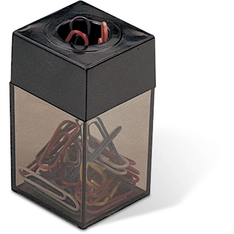 Magnetic top keeps paper clips in place for easy handling. (Clips not included)