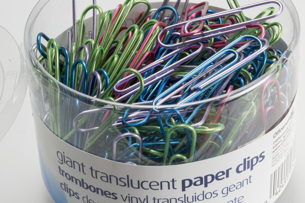 Stylish translucent vinyl-clad steel with extra holding power