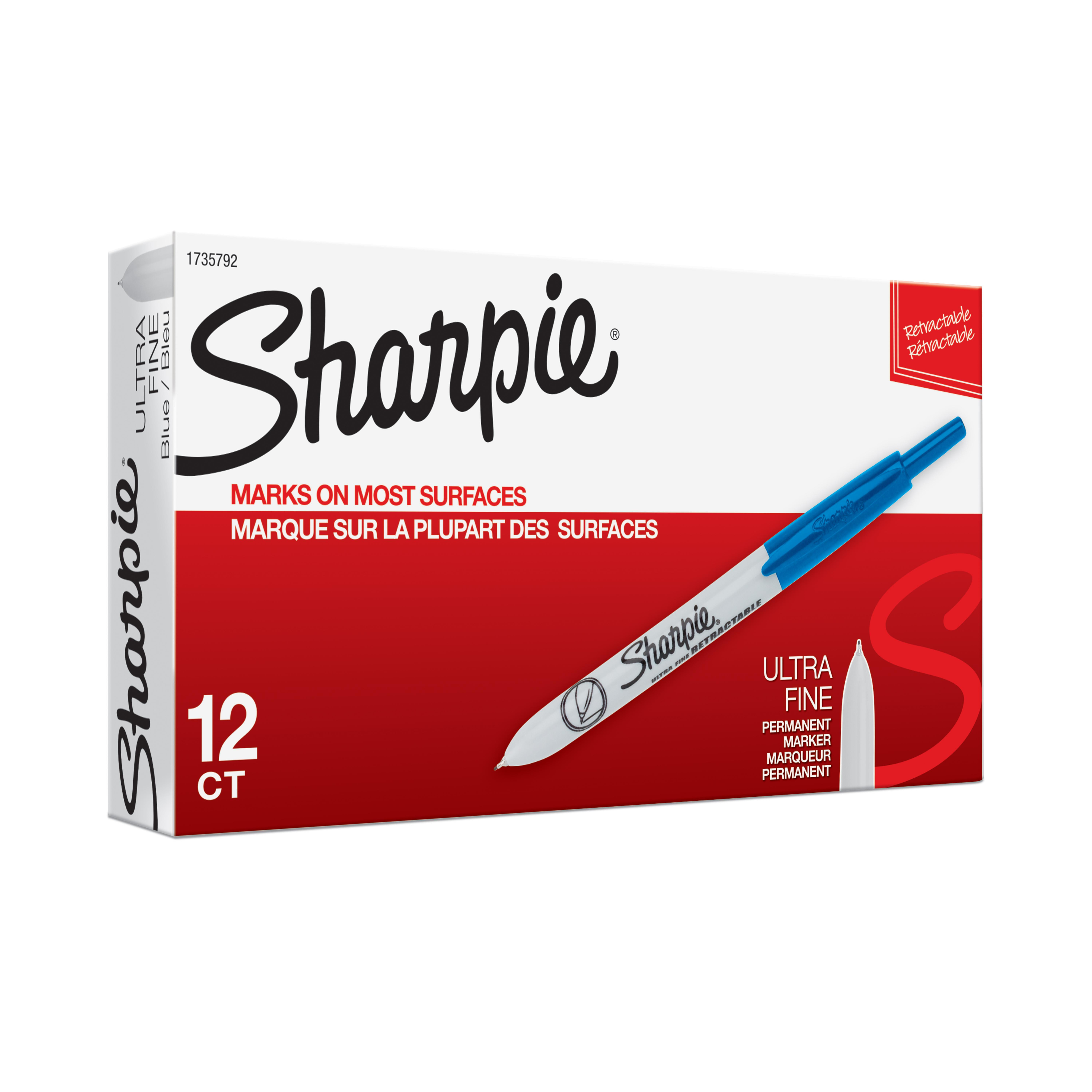  SAN30001  Sharpie - Marqueurs permanents - pointe fine