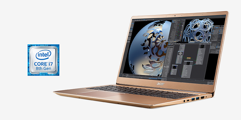 Swift 3 - 8th Gen Intel® Core Processors