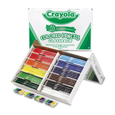 "Classpack Colored Pencils, 240/BX, 12 Assorted Colors"
