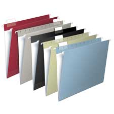 Hanging File Folder, Letter, 1/5 Cut Tab, 25/BX, Assorted