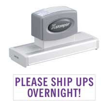Large Message Stamp, 1-5/16"x4-1/8", Reinkable, Assorted