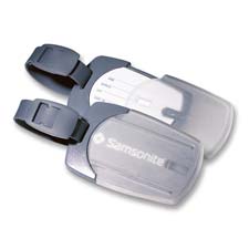 Luggage Strap, 5"x2"x9-7/10", 2/PK, Charcoal Gray