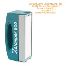 Address Stamp,5/8"x2-7/16",1-5 Lines,32 Characters p/Line