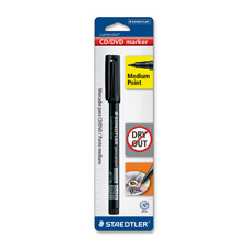 Office Quarters: From $2.30 - Staedtler Lumocolor CD-R Marker Pens STD  3179CDBK STD3179CDBK