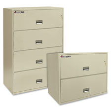 "2-Drawer Lateral Fire File, 30""x20-1/2""x27-9/16"", Putty"