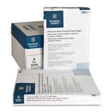 "Multipurpose Paper,92 Bright,20lb.,11""x17"",5RM/CT,White"