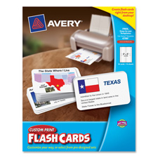 "Flashcards, 3""x5"", 14 Shts, 56/PK, White"