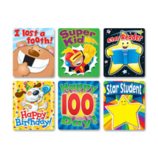 "Braggin Badge Set, 6/PK, Multi-Color"