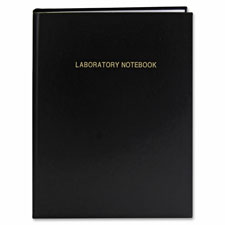 "Num Notebook,Lab Research,No.24 Bond Pap,4x4 Gph,LTR,BK"
