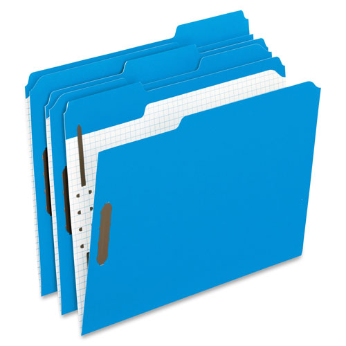 Colored Top Tab Folders With Fasteners