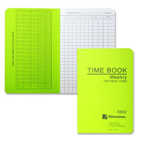 Time Recorder Books