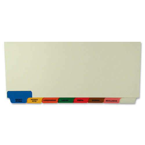 Medical File Tabs / Dividers