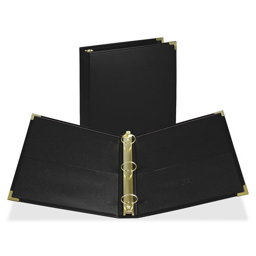 Samsill+Round+Ring+Binder%2C+1+Cap%2C+8-1%2F2x11%2C+Burgundy