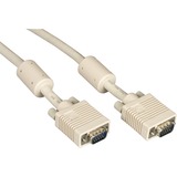 VGA VIDEO CABLE FERRITE MM BG 3FT