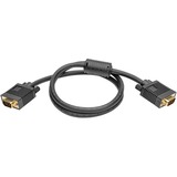 TRIPP LITE, 3 FT SVGA / VGA MONITOR GOLD CABLE RGB COAX HD15 MALE / MALE 3'