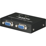 2-CHANNEL COMPACT VGA VIDEO SPLITTER