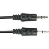 STEREO AUDIO CABLE 3.5-MM MALE/MALE 15FT