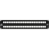 MULTIMEDIA PATCH PANEL, 2U, 48PT