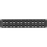 24PT CAT6 SURGE-PROTECTED PATCH PANEL 2U