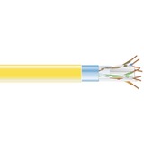 CAT6 BULK CBL FUTP PLENUM YL 1000'