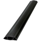 FloorTrak Flexible Nonmetallic Cover for Cables Extra Large Cable Area (1.81in. x 1.25in. ) 5ft. Black (Priced per Foot and must be Purchased in 5ft. Increments)