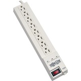 TRIPP LITE, SURGE PROTECTOR, 8 OUTLET, 8 FT CORD, 1250 JOULES, SAME PART AS SK6-6