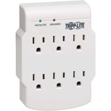 TRIPP LITE, PROTECT IT 6-OUTLET LOW-PROFILE SURGE PROTECTOR, DIRECT PLUG-IN, 540 JOULES DIAGNOSTIC LED, SAME PART AS SK6-0