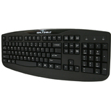 WASHABLE TRUETYPE KEYBOARD BLACK IP66