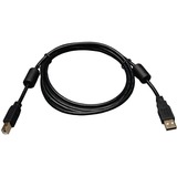 TRIPP LITE, 6FT USB 2.0 HI-SPEED A/B DEVICE CABLE FERRITE CHOKES M/M 6'