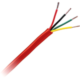 Fire Alarm Cable 18/4 SOL JKT FPLR 1 000ft. Pull Box Red