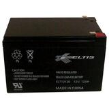 BATTERY-12VDC/12AH,FOR USE W/POWER SUPPL