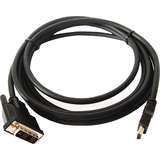 HDMI (M) to DVI-D (M) Cable - 6ft.