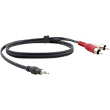 3.5mm (M) to 2 RCA (M) Breakout Cable - 10ft.