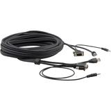 15-Pin HD 3.5mm + RJ-45 (M-M) Cable - 25ft.