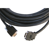 15-pin HD (M-M) Plenum Cable Molded Straight to Backshell 45o. DDC Support - 100ft.