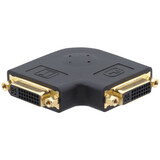 DVI-D (F) to DVI-D (F) Right Angle Flat Adapter