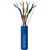 24/4PR CAT5E CM 1M Box Blue