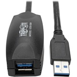 TRIPP LITE, 5M USB 3.0 SUPERSPEED A/A ACTIVE EXTENSION CABLE USB-A M/F 16FT