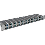 1U, 19 IN RACKMOUNT BRACKETS FOR 24 x L