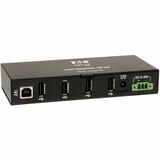 TRIPP LITE, 4-PORT INDUSTRIAL USB 2.0 HUB HEAVY DUTY 15KV ESD IMMUNITY