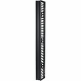 Valueline Vertical Cable Manager for 2 & 4 Post Racks 84in. H X 6in. W Single-Sided with Door