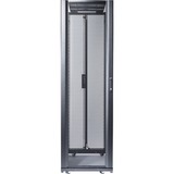 NetShelter SX 42U 600mm Wide x 1070mm Deep Enclosure With Sides Combo Lock Handles Black