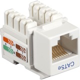 CAT5E KEYSTONE JACK UNSHIELDED RJ45 WH