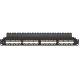 CAT5E FD-THRU PATCH PANEL 1U UNSHL 48PT