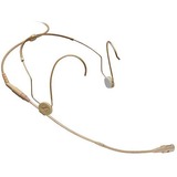 HSP 4-ew-3 Lightweight neckband mic assembly with cardioid MKE platinum variant (beige). ew connector. 3 oz.